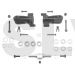 MSH71048	Tail rotor set  Protos Max 700/800